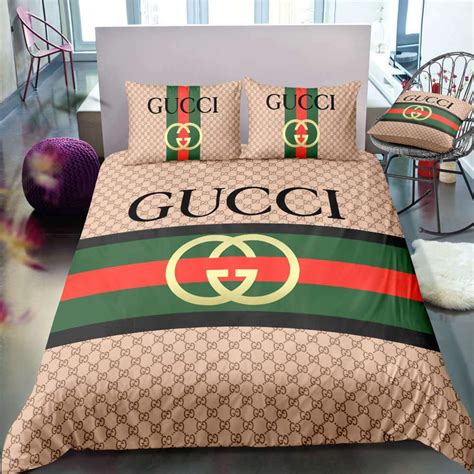 gucci bed set double|Gucci sheets for queen size.